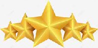 Five gold stars