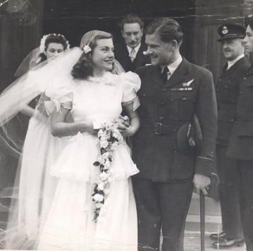 Betty Leggo & Roberts Dunstan marriage