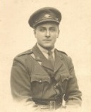 Ross Jones in military uniform for YMCA service