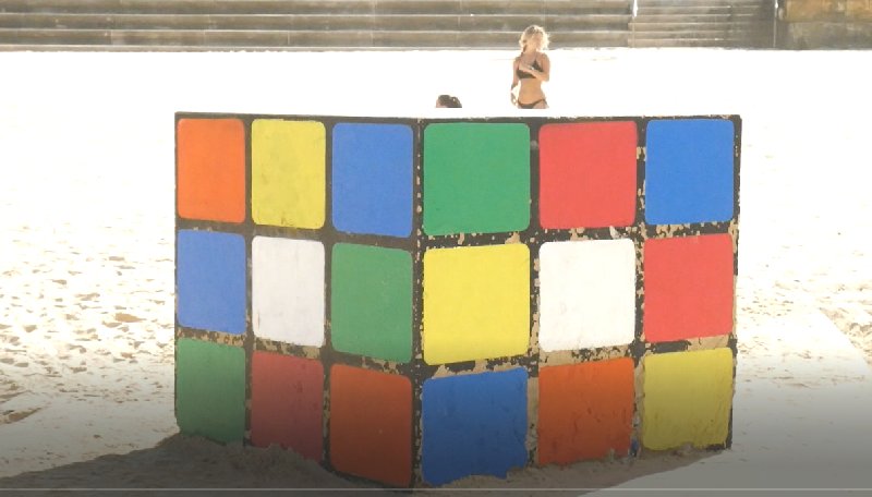 Maroubra Beach's Rubik Cube