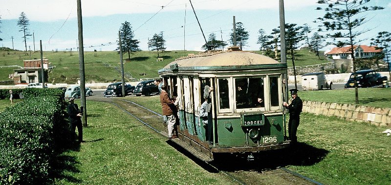 Tram at Coogee Beach